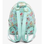 Lounge Fly  Disney Princess Teal / Mint‎ Chibi Mini Backpack - New Photo 2