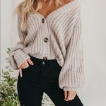 ✨ Jenna Taupe Knit Cardigan✨ Size undefined Photo 3