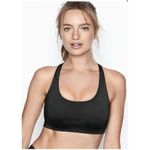 Victoria's Secret Victoria’s Secret Essential Strappy Sports Bras 1 Black, 1 White Size L Photo 2