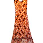 O'Neill Peach Fuzz Print Dorthie Maxi Dress size Small Photo 1