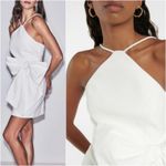 Rebecca Vallance Grace Halterneck Mini Dress NEW Sz UK 10/US 6 White Photo 3