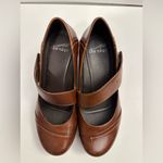 Dansko  Leather Burnished Nappa Wedge Mary Janes Brown Size EU 37 Photo 12