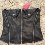 Edikted  Leather Top Corset Photo 1
