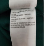 Denim & Co . Womens Tunic Size XL Evergreen Jersey Boatneck Lace Hem 3/4 Sleeve Photo 12