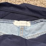 Pinkblush  Distressed Raw Hem Demin Blue Jean‎ Shorts Maternity Small Photo 2