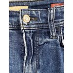 Anthropologie Pilcro The Slim Boyfriend Embroidered Side-Stripe Jeans Size 26P Photo 3