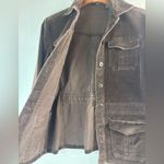 Mossimo Supply Co. S Corduroy Cargo Blazer Jacket Brown Photo 4