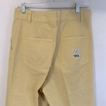 Maison Kitsune Yellow Wide Leg Jeans Size undefined Photo 3