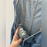 Free People Kendra Denim Jumpsuit XS Photo 6