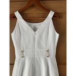 Vineyard Vines  For Kentucky Derby White Textured Mini Dress Women’s size 6 Photo 6