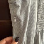 Everlane The Cotton Weave Picnic Tank Dress Striped Blue White | Size 10 Photo 5