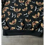 Disney  Stitch Juniors Black Pumpkin Bats Halloween Sweatshirt Size Small‎ (3-5) Photo 2