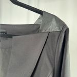 Eloquii NWT  Collarless Blazer‎ Jacket in Black Size 16 Photo 4