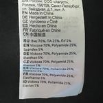 OODJI Little Black Dress Sz MED 3/4 Bell Sleeve Stretch Pullover Simple LBD Photo 4