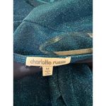 Charlotte Russe Y2K  Blue Glitter One Shoulder Bodycon Mini fairy sparkle medium Dress mermaid‎ Photo 3