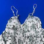 Derek Heart women’s green & white Floral Romper size large Photo 1