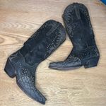 Dan Post  Envy Women’s Western Studded Cowboy Boots Black Leather Size 7.5 Photo 6