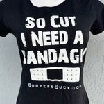 Boxer Craft “So Cut I Need A Bandage” fitted tee Black L EUC Photo 1