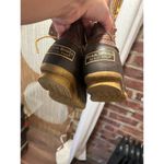 L.L.Bean  Women’s Duck Boots Brown Leather tan  7 Photo 5