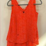 Worthington EUC tank top, Size S, flowy and lightweight, bright orange Photo 0