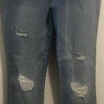 REWASH ‎ Brand High Rise Real Curve Jeans Size 3/26 Blue Distressed Denim Pants Photo 0