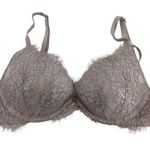 Victoria's Secret Dream Angels Push Up Bra Floral Lace Padded Underwire Pink 32B Photo 0