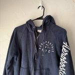 Aeropostale  Y2k Style Navy Zip Up‎ Hoodie Sweatshirt Logo Graphic XL Full Zip Photo 1
