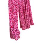 Fame and Partners Imina Jumpsuit Floral Print Open Shoulder Cut Out red pink 10 Photo 5