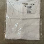 Barefoot Dreams Soft White Short Sleeve Tee Malibu Collection 1X Photo 3