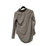 Ten Tree Button Down Gray Top Shirt Photo 4