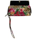 Floral and Leopard Print mobwife baddie aesthetic Clutch wallet wristlet Multiple Photo 2