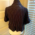 MM Couture  || Charcoal/white textured short jacket Photo 3