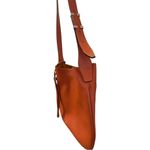 Gianni Chiarini Italian Leather Cognac Crossbody‎ Bag Artisan Crafted Luxury Brown Photo 2