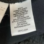 Ann Taylor LOFT Black Floral Lace Sleeveless Tapered Leg Tank Jumpsuit Size 6 Photo 5