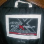 ZeroXposur  L Hoodie Embroidered White Ski Jacket Photo 13