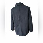 Abercrombie & Fitch  Black Wool Blend Pea jacket size medium Photo 1