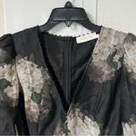 Zimmermann New  Balance Long Sleeve Mini Dress in Black Photo 6