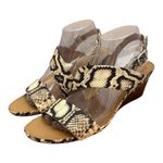 Franco Sarto Danila2 Wedge Sandals Reptile Snakeskin 9.5 Photo 7