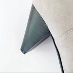 Kaari Blue  Kensie Grey Vegan Suede Slouchy High Heel Ankle Boot Size 6‎ Women’s Photo 4