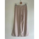 High Rise Women Size 6 Khaki Tan Wide Leg Dress Pants Office Academia Minimalist Photo 3