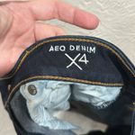 American Eagle 360super stretch hi-rise shortie distressed size 4 Photo 4