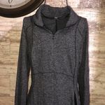 Lululemon  ATHLETICA 2/3 Zip Pullover Gray sweatshirt athletic wear thumb holes​​ Photo 1