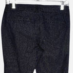 Old Navy Pants Women 4 Black White Polka Dot Pixie Cropped Office Career Casual Photo 3