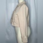 ZARA  Women Cropped Trench Jacket Beige Double-Breast (1111) Photo 4