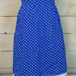 Annabella by Francesca Large Blue Polka Dot Dress Photo 3