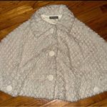 Miss Me MM Couture  Faux Fur Sweater Poncho Cover Up Photo 0