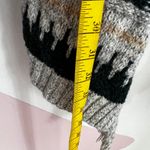 CAbi Fringe Cardigan Open Front Knit Boho Chic Artsy Cottagecore Small Photo 6