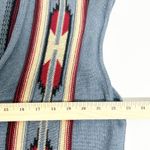 CHAPS  Womens Boho Aztec Southwestern Knit Long Cardigan Sweater Vest Size 1X Photo 8