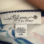 In bloom by jonquil Floral Lace Trim Chemise Blue Size L Photo 11