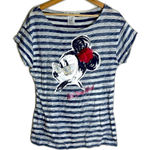  Parks Walt Disney World Minnie Mouse Striped Shirt medium oversized Photo 0